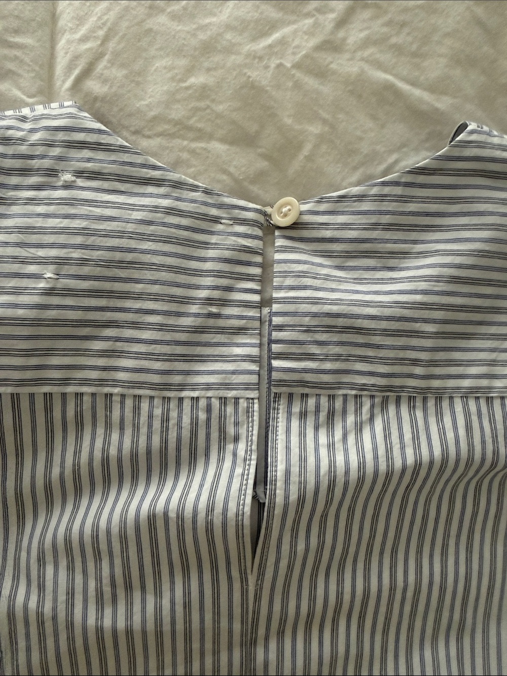 Fabiana Pigna Striped Cotton blouse - Blue/White - Picture 6 of 7